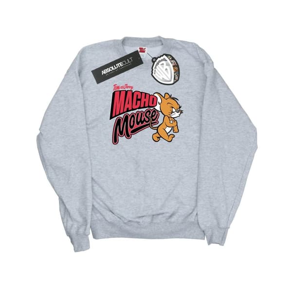Tom And Jerry Dam/Tjej Macho Mouse Sweatshirt
