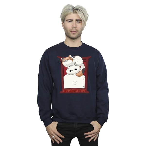 Disney Big Hero 6 Baymax Frame Support-tröja för män