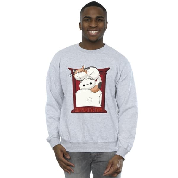 Disney Big Hero 6 Baymax Frame Support-tröja för män