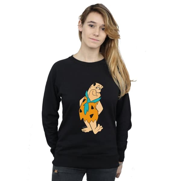 The Flintstones Womens/Ladies Fred Flintstone Kick Sweatshirt