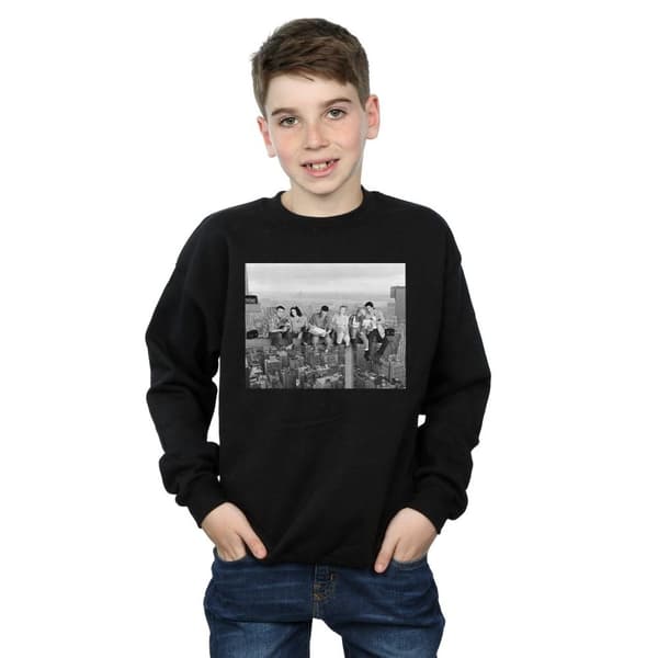 Friends Sweatshirt med byggfoto för pojkar