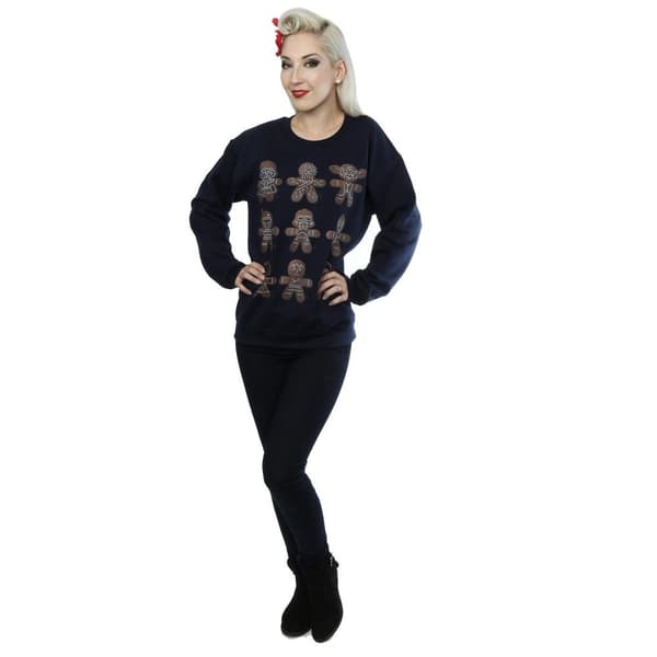 Star Wars Womens/Ladies Christmas Gingerbread Sweatshirt
