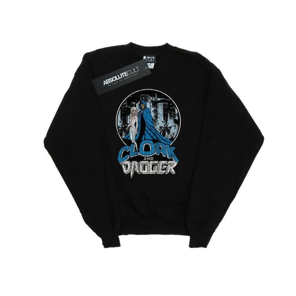 Marvel Pojkar Cloak And Dagger Retro Sweatshirt