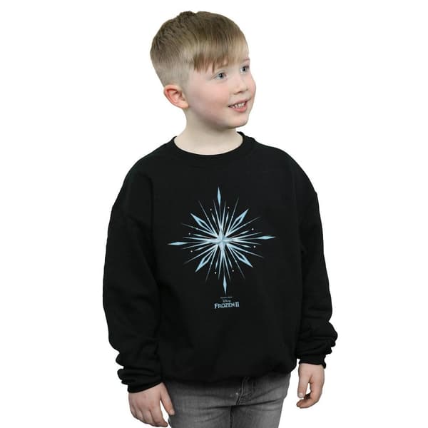 Disney Pojkar Frozen 2 Elsa Signature Snowflake Sweatshirt