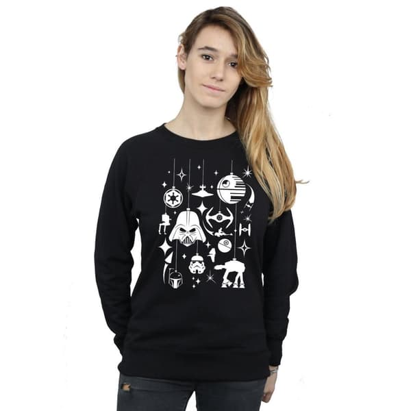Star Wars Womens/Ladies Christmas Decorations Sweatshirt