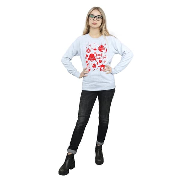Star Wars Womens/Ladies Christmas Decorations Sweatshirt