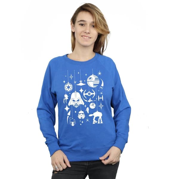 Star Wars Womens/Ladies Christmas Decorations Sweatshirt