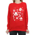Pikkukuva 3 / 5: Star Wars Womens/Ladies Christmas Decorations Sweatshirt