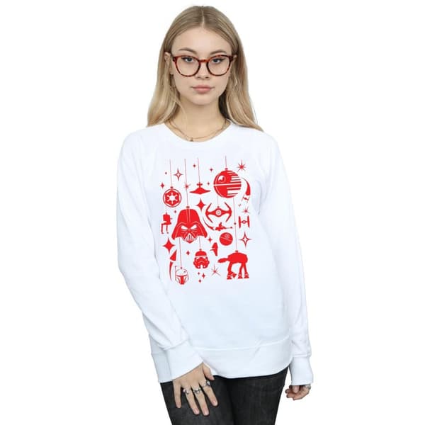 Star Wars Womens/Ladies Christmas Decorations Sweatshirt