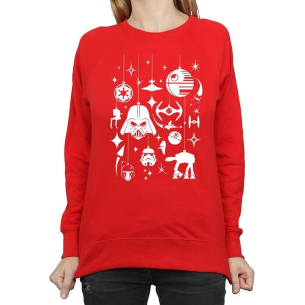 Star Wars Womens/Ladies Christmas Decorations Sweatshirt