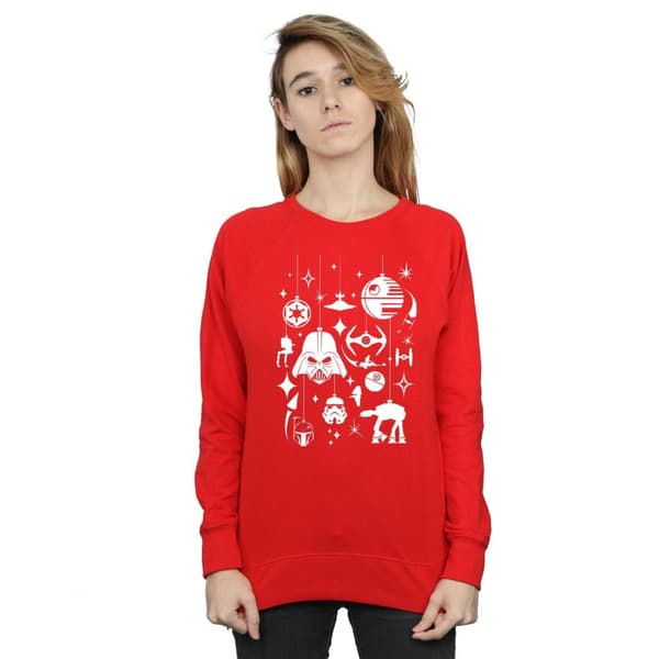 Star Wars Womens/Ladies Christmas Decorations Sweatshirt