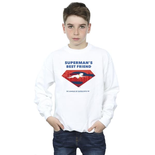 DC Comics Pojkar DC Comics DC League Of Super-Pets Supermans bästa vän-tröja