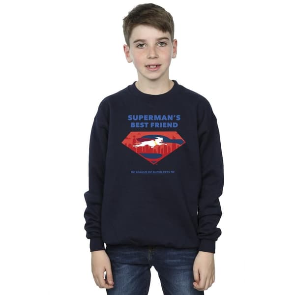 DC Comics Pojkar DC Comics DC League Of Super-Pets Supermans bästa vän-tröja