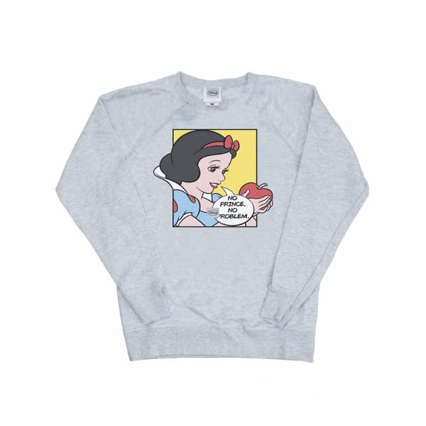 Disney Princess Snow White Pop Art - Sweatshirt för kvinnor/damer Heather Grey XL
