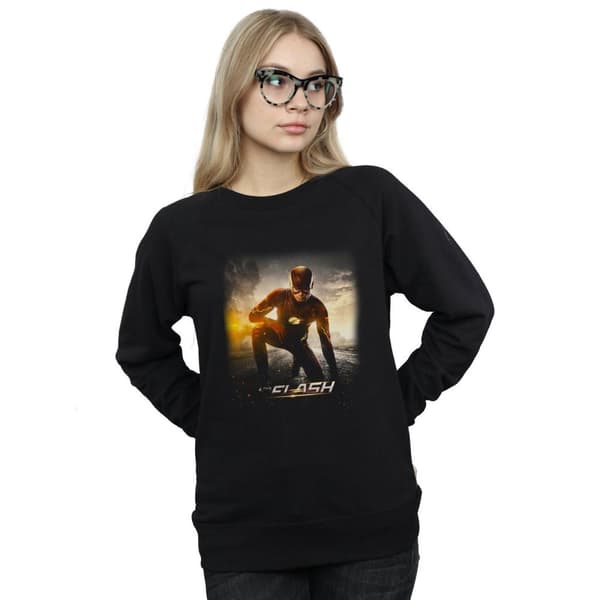 DC Comics Womens/Ladies The Flash Future Road Sweatshirt