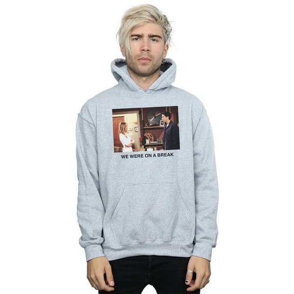 Friends Mens We Were On A Break Photo Hoodie