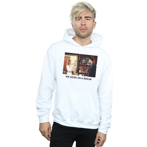 Friends Mens We Were On A Break Photo Hoodie