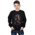 Miniatyrbilde 2 av 3: Marvel Boys Captain Marvel Jet Burst Sweatshirt