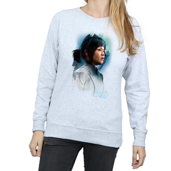 Star Wars Womens/Ladies The Last Jedi Rose Tico Brushed Sweatshirt