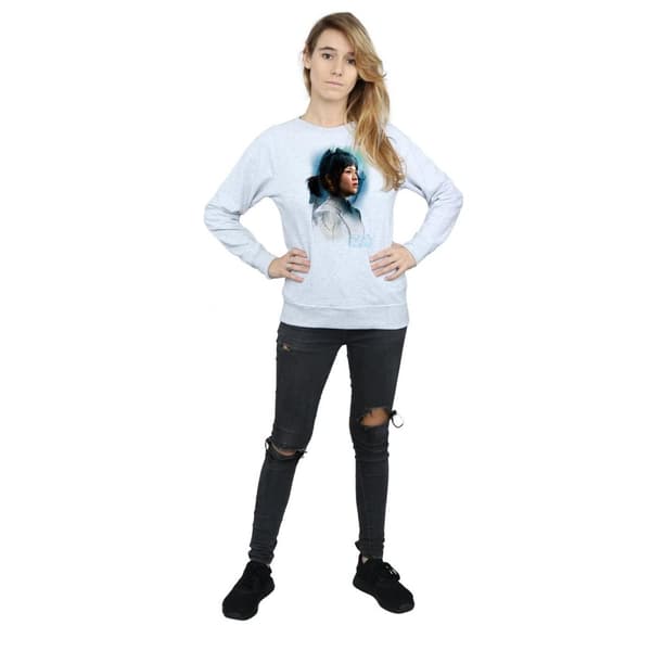 Star Wars Womens/Ladies The Last Jedi Rose Tico Brushed Sweatshirt