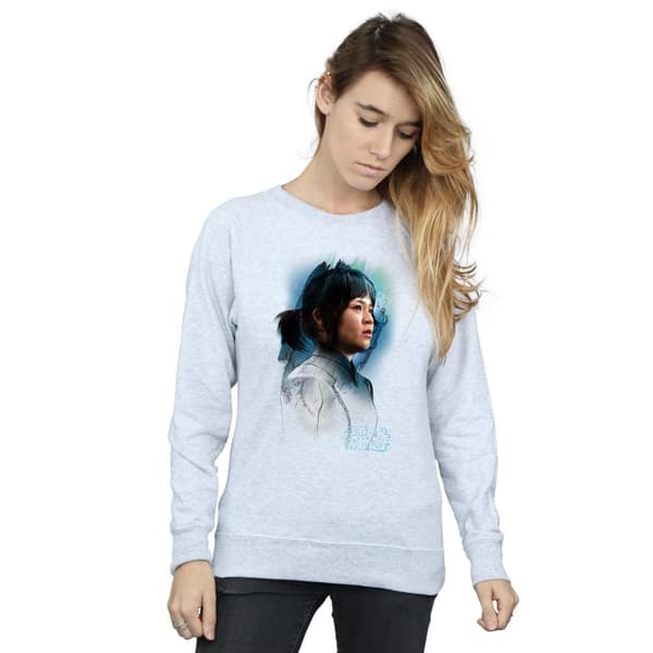 Star Wars Womens/Ladies The Last Jedi Rose Tico Brushed Sweatshirt