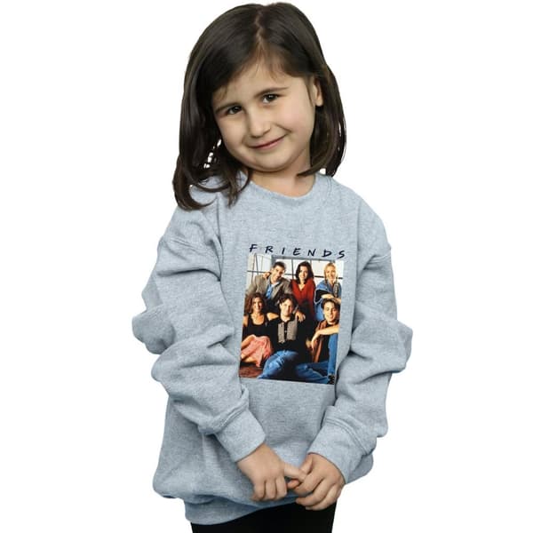 Friends Girls Group Photo Window Sweatshirt