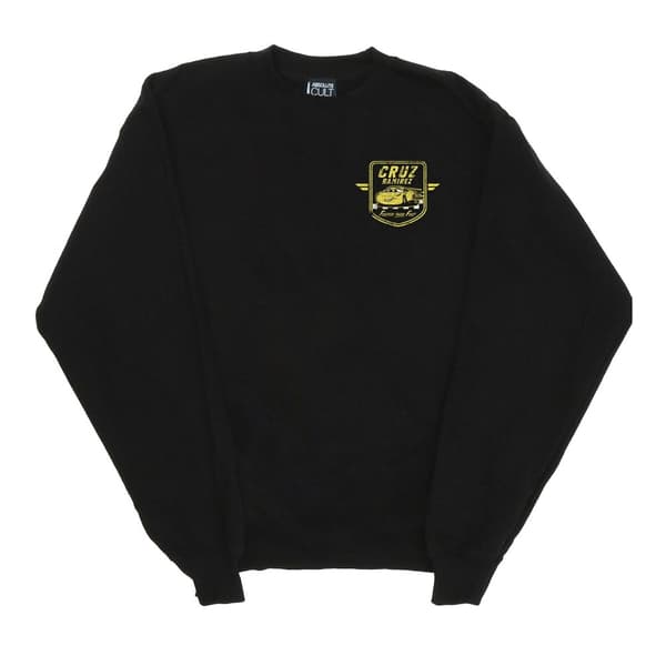 Disney Womens/Ladies Cars Cruz Ramirez Faux Pocket Logo Sweatshirt