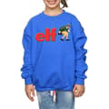 Miniatyrbild 3 av 5: Elf Sweatshirt med Crouching-logotyp för flickor