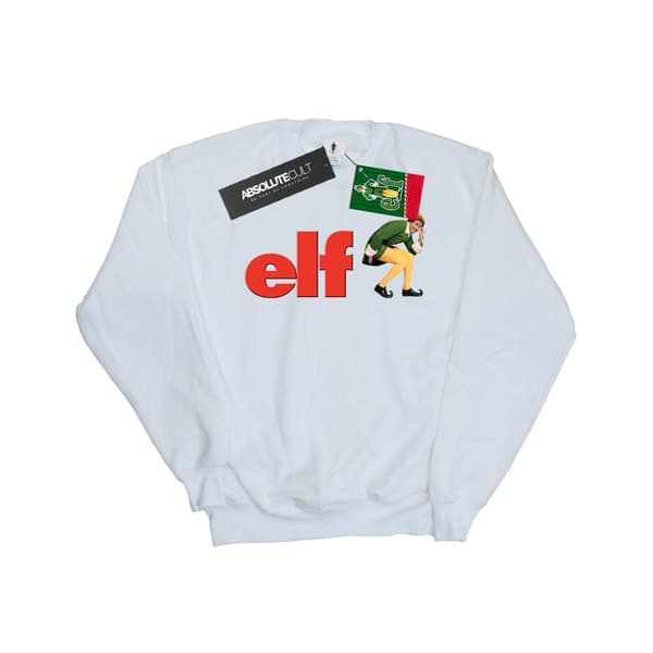 Elf Sweatshirt med Crouching-logotyp för flickor