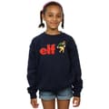 Miniatyrbild 2 av 5: Elf Sweatshirt med Crouching-logotyp för flickor