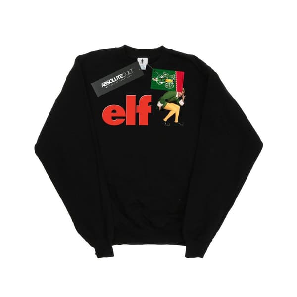 Elf Sweatshirt med Crouching-logotyp för flickor