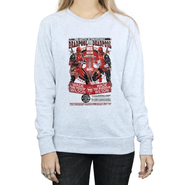 Marvel Dam/kvinnor Deadpool Kills Deadpool Sweatshirt