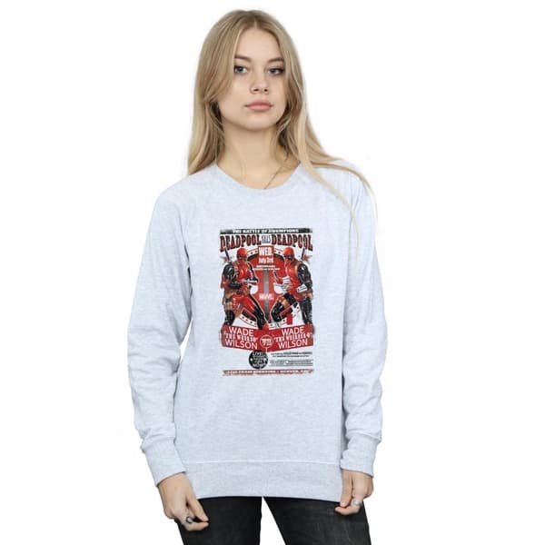 Marvel Womens/Ladies Deadpool Kills Deadpool Sweatshirt