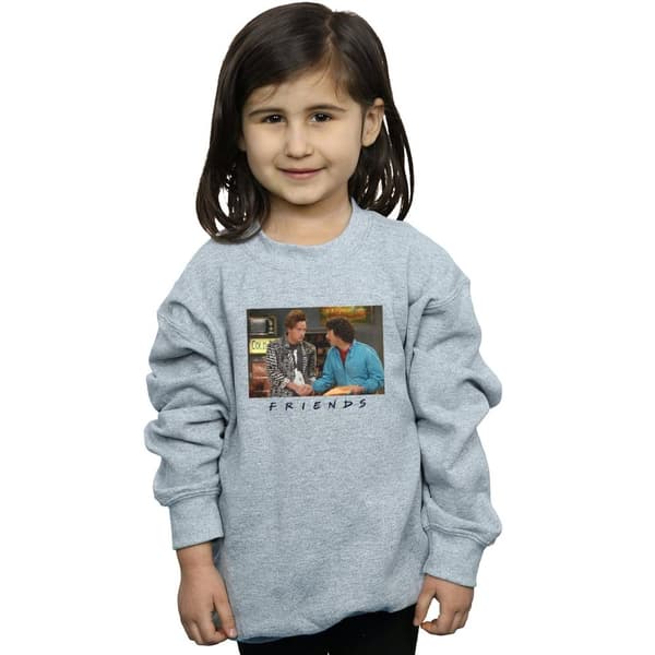 Friends Girls Ross And Chandler Handshake Sweatshirt