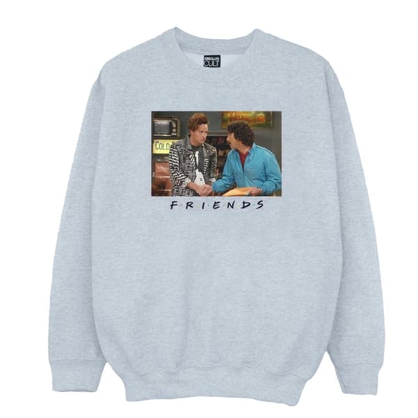 Friends Girls Ross And Chandler Handshake Sweatshirt