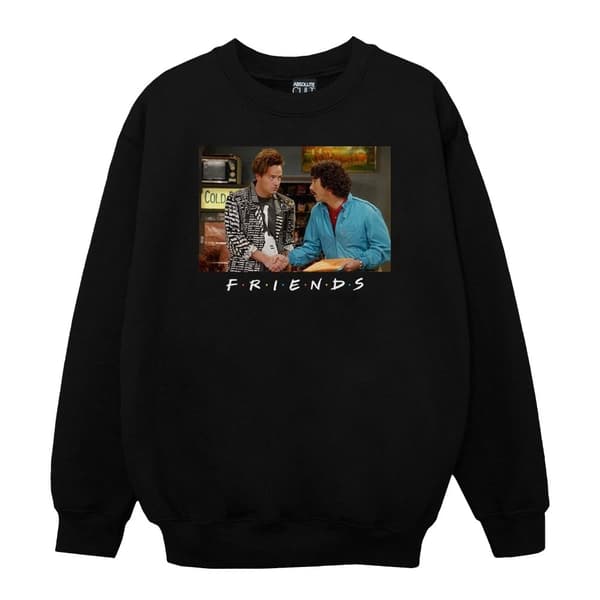 Friends Girls Ross And Chandler Handshake Sweatshirt