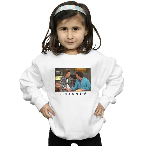 Friends Girls Ross And Chandler Handshake Sweatshirt