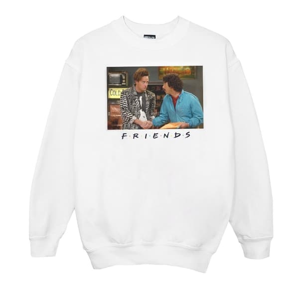 Friends Girls Ross And Chandler Handshake Sweatshirt