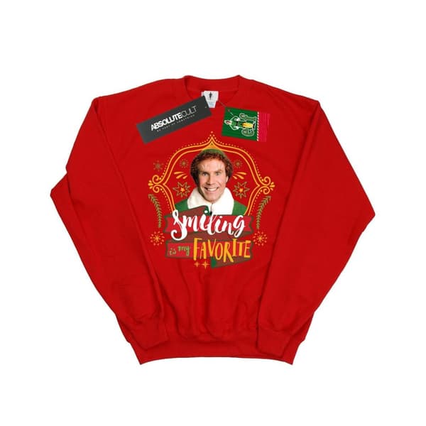 Elf Boys Buddy Smiling Sweatshirt
