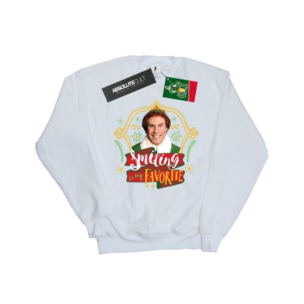 Elf Boys Buddy Smiling Sweatshirt
