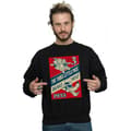 Miniatyrbillede 2 af 3: Disney Mens Three Little Pigs And The Big Bad Wolf Sweatshirt
