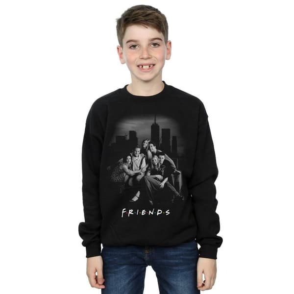 Friends Boys Group Photo Skyline Sweatshirt