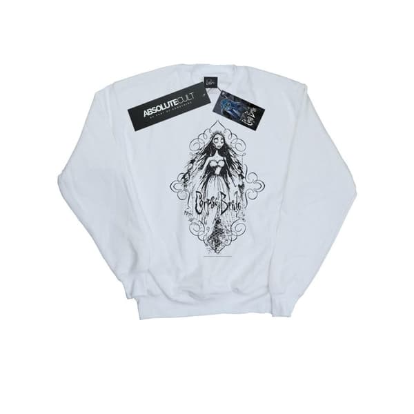 Corpse Bride Sweatshirt med skissad brud för pojkar