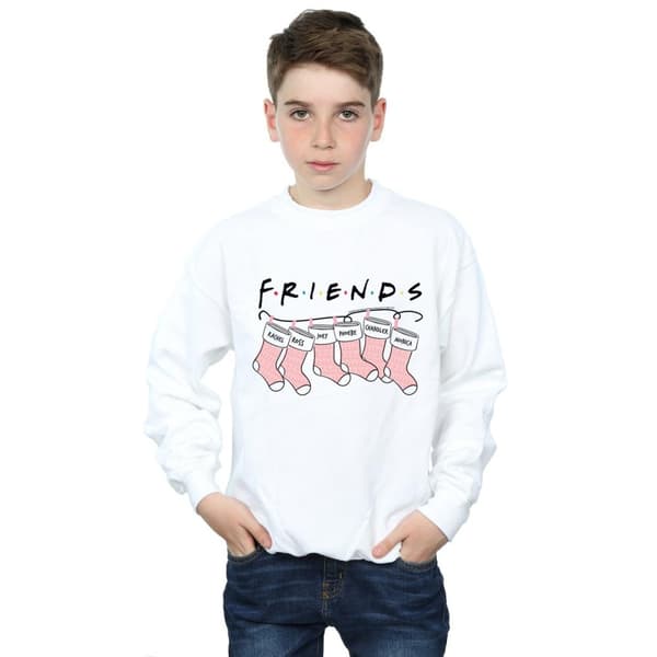 Friends Pojkar Julstrumpa Logo Sweatshirt