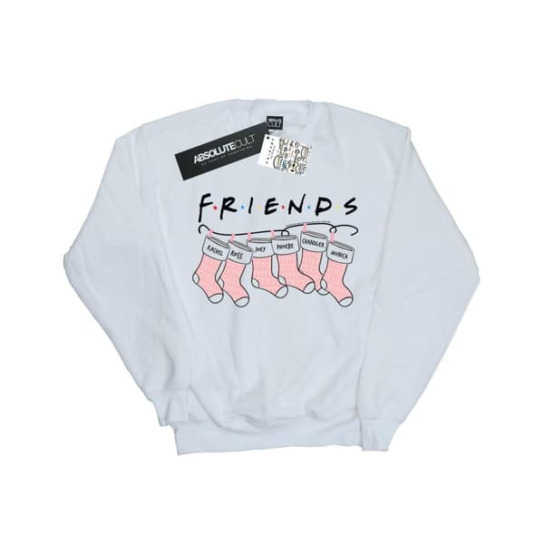 Friends Boys Christmas Stocking Logo Sweatshirt