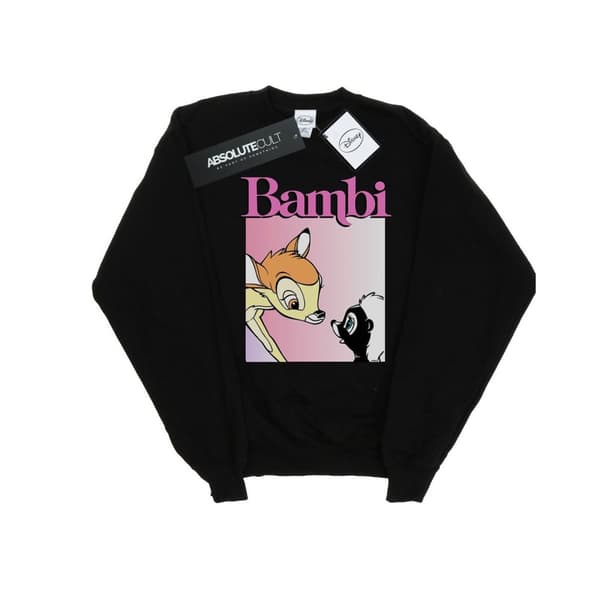 Disney Mens Bambi Nice To Meet You Sweatshirt