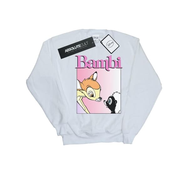 Disney Mens Bambi Nice To Meet You Sweatshirt