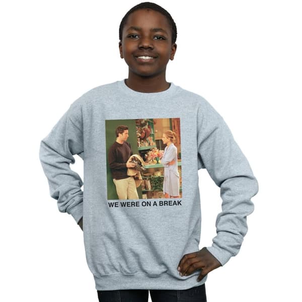 Friends Boys We Were On A Break Robe Sweatshirt