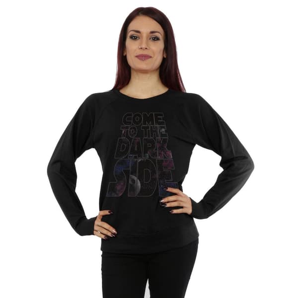 Star Wars Dam/kvinnor Come To The Dark Side - Sweatshirt