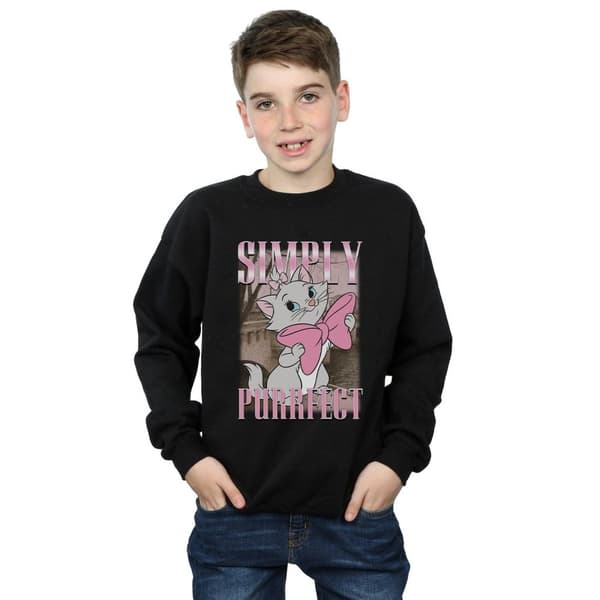Disney Boys Aristocats Marie Simply Purrfect Homage Sweatshirt